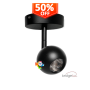LED-Strahler FENIX Schwarz -12W-8W- 5W - CRI+93 SURFACE - UGR13 - CCT