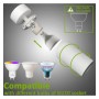 Orientierbare Deckenleuchte - HOORN WEISS - für eine GU10-Lampe