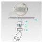 Orientierbare Deckenleuchte - HOORN WEISS - für eine GU10-Lampe