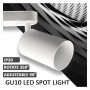 Schwenkbare Deckenleuchte - AMSTERDAM WEISS - Aluminium - für 3 GU10 Lampen