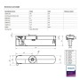 LED-Treiber - Philips XITANIUM - für dreiphasige Stromschiene XI 34W/a0,7-0,85A 40V DS 3CW 230V - 5 Jahre Garantie