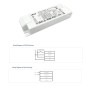 Lifud Treiber – Dimmbar DALI/PUSH – Für LED-Leuchten bis 40W – Kein Flimmern – Ausgang 9–42V DC 700–1050mA