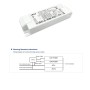 Lifud Treiber – Dimmbar DALI/PUSH – Für LED-Leuchten bis 40W – Kein Flimmern – Ausgang 9–42V DC 700–1050mA