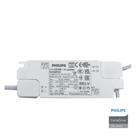 Treiber CERTA Philips für LED Leuchten 42W 1050mA