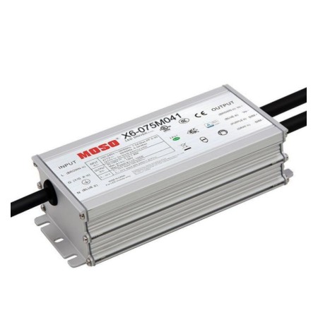 Treiber Dimmbarer programmierbarer MOSO X6-075M für LED euchten bis 75 W - 5 Jahre Garantie