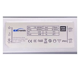 Treiber für LED Beleuchtung 65W - 1750mA - IP65