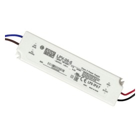 Netzteil PROFESSIONELLE 5V 25W 5A - MEANWELL - IP67 - TÜV