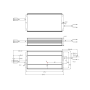 Professionelles Netzteil - MOSO - 24V 350W - IP67 - 14.6A