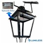 Solar-LED-Strassenlaterne Villa 300W CHIP LUMILEDS - Stahl - CCT - Dämmerungssensor + RADAR-Bewegungsmelder - 4000Lm