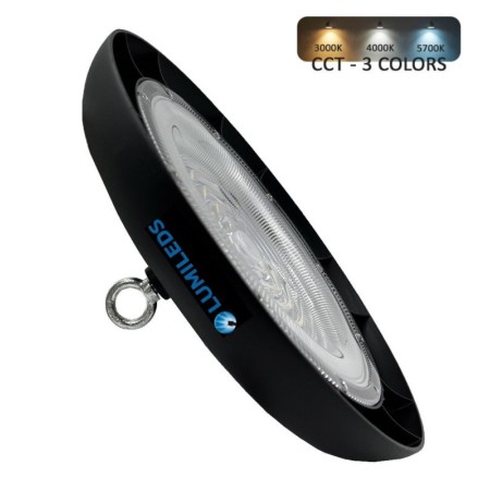 Industrielle LED-Hallenleuchte 100W UFO - NEW TITAN CCT - CHIP LUMILEDS SMD 2835