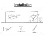 LED Flutlichtstrahler RGB+W LED 50W DOB IP65
