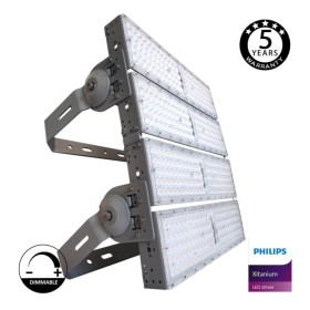 LED Flutlichtstrahler 1200W PHILIPS Xitanium - CORE MAX- 150Lm/W- CLASS A - No flick 5000K