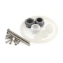 LED RGB Unterwasserlampe 36W PAR56-Packung - DC12V - IP68 - Edelstahl316 - IK10 + CONTROLLER + FERNBEDIENUNG + PAR56 GEHÄUSE