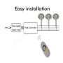 LED-Strahler Unterwasser RGB -36W - DC12V - IP68 - Rostfreier Stahl 316