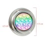 LED-Strahler Unterwasser RGB -36W - DC12V - IP68 - Rostfreier Stahl 316