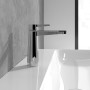 Villeroy & Boch Conum Einhebel-Waschtischarmatur mit Zugstangen-Ablaufgarnitur