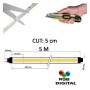 LED-Streifen 24V RGBIC | COB DIGITAL | 5m | 360LED/m | 9W/M | IP20