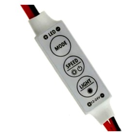 Led Streifen Mini Dimmer Controller Monocolor 12V/24V DC