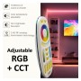 LED-Controller-Paket CCT - RGB - 12-24V + Fernbedienung - 2,4GHz