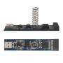 Minischalter + Dimmer - für profilierte LED-Streifen - 12/24V.
