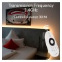 Pack LED-Controller Einfarbig 12-24V + Fernbedienung - 2,4GHz