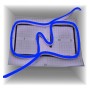 LED Neon Flex 8W 12V Rolle 25m 8mm 3000K 4000K 6000K Blau