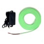 LED Stripe Neon Grün LED 6mm 12V + Stromversorgung