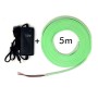 LED Stripe Neon Grün LED 6mm 12V + Stromversorgung