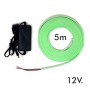 LED Stripe Neon Grün LED 6mm 12V + Stromversorgung
