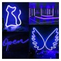 LED-Neon - 5 Meter - BLAU - 6mm LED - 12V - Schnitt 2,5cm