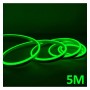 LED-Neon - 5 Meter - GRÜN - 6mm LED - 12V - Schnitt 2,5cm