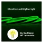 LED-Neon - 5 Meter - GRÜN - 6mm LED - 12V - Schnitt 2,5cm