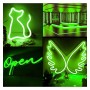 LED-Neon - 5 Meter - GRÜN - 6mm LED - 12V - Schnitt 2,5cm