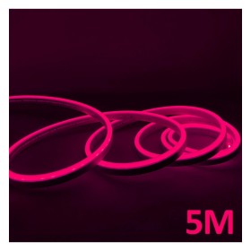 LED-Neon - 5 Meter - ROSA - 6mm LED - 12V - Schnitt 2,5cm