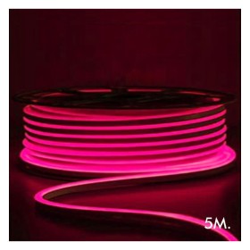 LED-Neon - 5 Meter - ROSA - 6mm LED - 12V - Schnitt 2,5cm