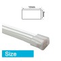 Flexibler LED-Neon 24V - 13W/m - Rolle 50m - 6x12mm - Gelb