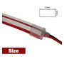 Flexibles LED-Neonlicht 24V 13W/m - 50-Meter-Rolle - Speziell für Schilder - 6x12mm - Schneidbar alle 1cm - Rot