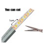 Flexibles Neon-LED 24V 13W/m – 50M Rolle – Speziell für Beschilderung – 6x12mm – Schneidbar alle 1cm – 5700K