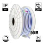 Flexibles Neon-LED 24V 13W/m – 50M Rolle – Speziell für Beschilderung – 6x12mm – Schneidbar alle 1cm – Blau