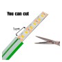 Flexibles Neon-LED 24V 13W/m – 50M Rolle – Speziell für Beschilderung – 6x12mm – Schneidbar alle 1cm – Grün