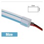 Flexibles Neon-LED 24V 13W/m – 50M Rolle – Speziell für Beschilderung – 6x12mm – Schneidbar alle 1cm – Ice Blau