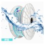 Flexibles Neon-LED 24V 13W/m – 50M Rolle – Speziell für Beschilderung – 6x12mm – Schneidbar alle 1cm – Ice Blau