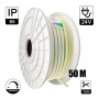 Flexibles Neon-LED 24V 13W/m – 50M Rolle – Speziell für Beschilderung – 6x12mm – Schneidbar alle 1cm – Zitronengelb
