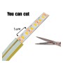 Flexibles Neon-LED 24V 13W/m – 50M Rolle – Speziell für Beschilderung – 6x12mm – Schneidbar alle 1cm – Zitronengelb