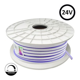 LED Neon Flex 24V - 8W/m - Rolle 50m - 6x12mm - PURPEL