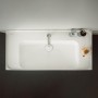 LAUFEN MEDA Waschtisch 100 x 46 cm, mit Hahnloch und Überlauf