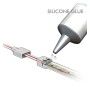 KIT Silikonkleber für LED-Streifen + Stecker + Abdeckung + Endkappe - 10mm -IP65