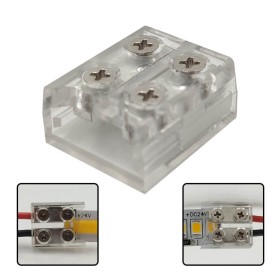 KIT-Steckverbinder für COB + SMD + Schraubendreher LED-Streifen - 10mm - IP20