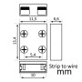 KIT-Steckverbinder für COB + SMD + Schraubendreher LED-Streifen - 10mm - IP20