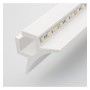 Polystyrol-Formteil - Doppelter Lichtbogen - für LED-Streifen - 2 Meter